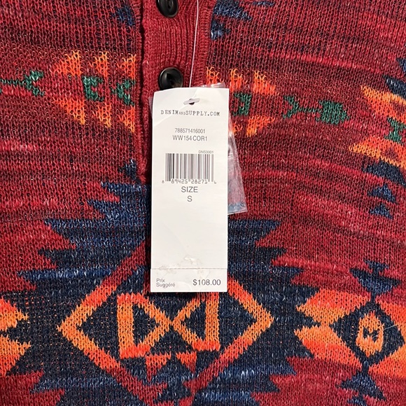 NWT Denim & Supply Aztec Sweater - Picture 5 of 7